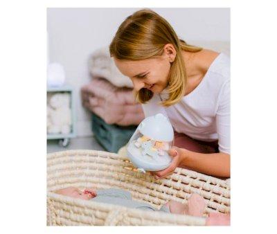 Caja de Msica Carrusel con Lmpara Chicklet Azul