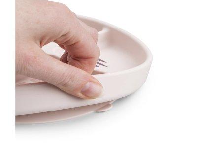 Piatto Antiscivolo Silicone Stick&Stay Playground Powder