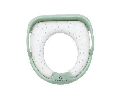 Asiento Reductor WC Acolchado con Asas Dots