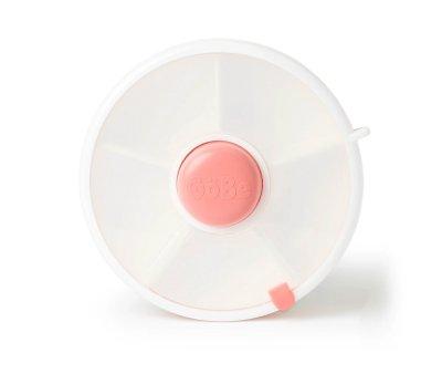 Lunchbox Snack Spinner Flip Coral Pink