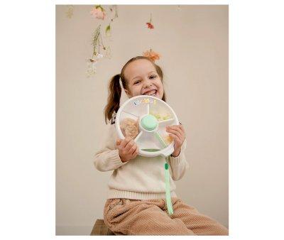 Lancheira Grande Snack Spinner Slide Verde Menta