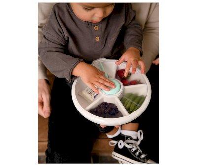 Lancheira Grande Snack Spinner Slide Verde Menta