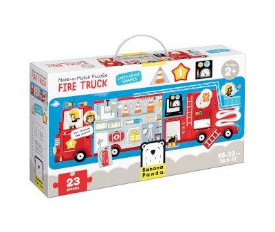 Puzzle Make a Match Fire Truck