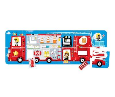 Puzzle Make a Match Fire Truck