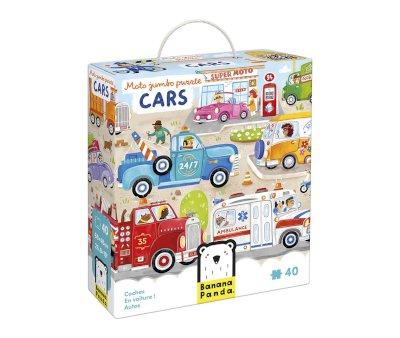 Puzzle Jumbo Moto Cars