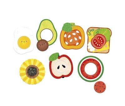 Meu primeiro quebra-cabea de comida
