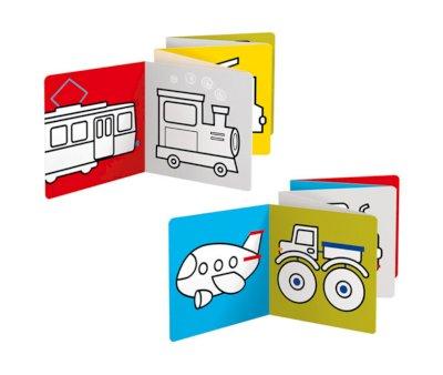 Libro da Colorare Looong Vehicles