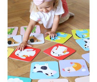 Gioco di Memoria XXL Farm Animals