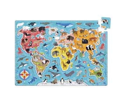 Puzzlove Animali del mondo 60 pezzi