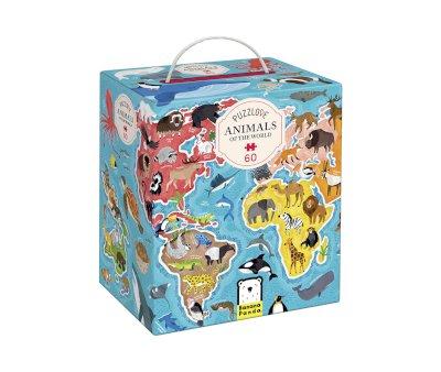 Puzzlove Animali del mondo 60 pezzi