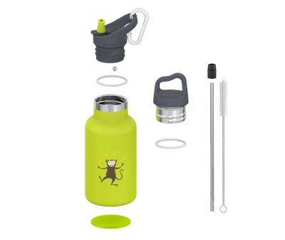Garrafa Ao Inoxidvel TempFlask 350ml Reno Orange