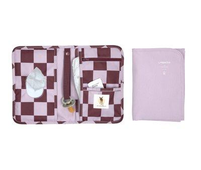 Cambiador Porttil Deep Red / Lavender