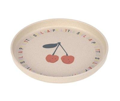 Piatto Antiscivolo Eco Happy Fruits Cherry