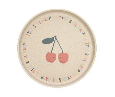Piatto Antiscivolo Eco Happy Fruits Cherry