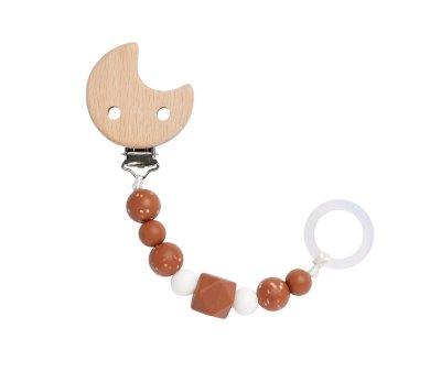 Porta-chupeta Luna Little Universe Rust