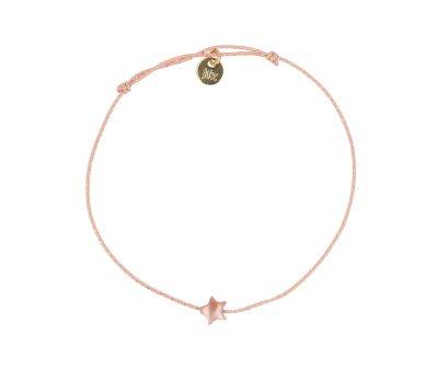 Bracciale Lurex Rosa Stella Madreperlata Rosa
