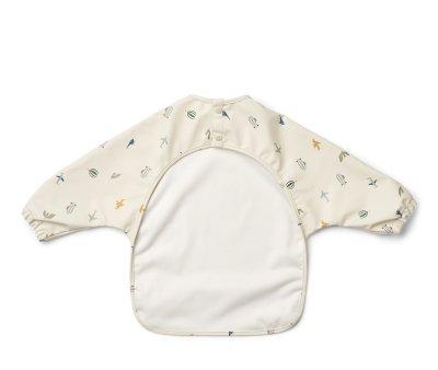 Babero con Mangas Merle Aviator / Ecru