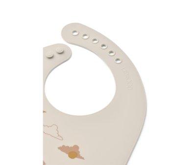 2 Bavoirs en Silicone Tilda Dream/Ecru