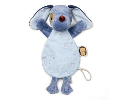 Jules le Chien Doudou Marionnette et Attache-sucette Phosphorescent