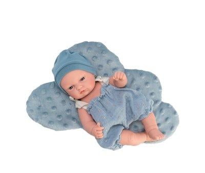 Bambola Gordi con Pagliaccetto e Cuscino Nuvola Azzurra