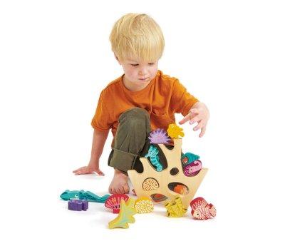 Juego de Equilibrio Arrecifes Coral