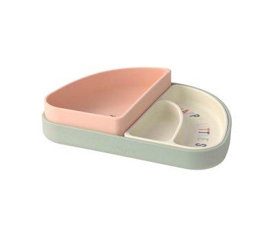 Set 3 Piatti Silicone Happy Fruits Cherry