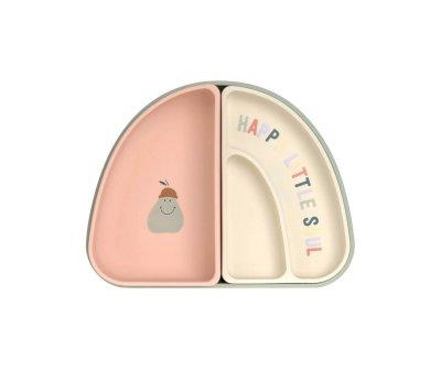 Set 3 Piatti Silicone Happy Fruits Cherry