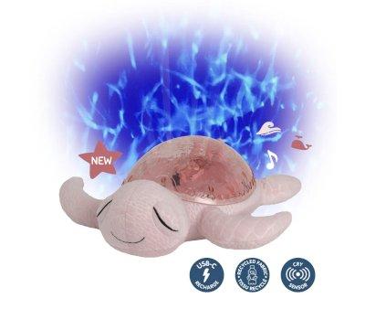 Luz noturna recarregvel Tranquil Turtle Pink