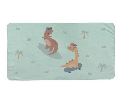 Microfiber Towel Cool Dinos Customizable