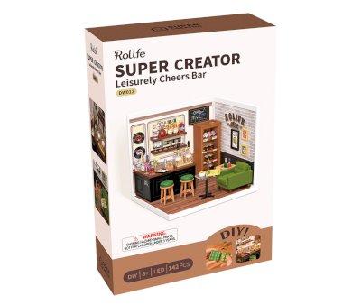 Modellino Miniatura  Leisurely Cheers Bar Rolife Super Creator