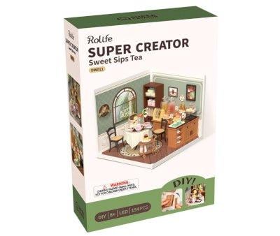 Maquette Sweet Sips Tea Super Creator