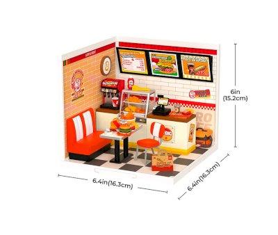 Modellino Miniatura Yum Yum Burgers Rolife Super Creator
