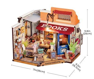 Maqueta en Miniatura Corner Bookstore