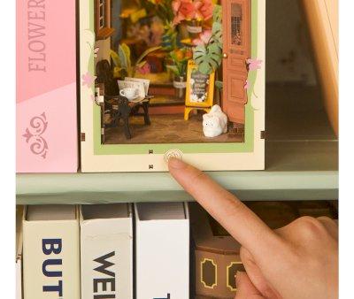 Modellino da Libreria Book Nook Floral Corner