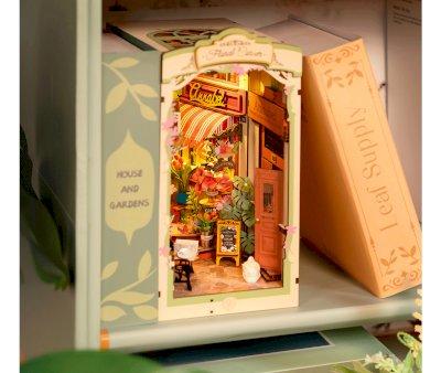 Modellino da Libreria Book Nook Floral Corner