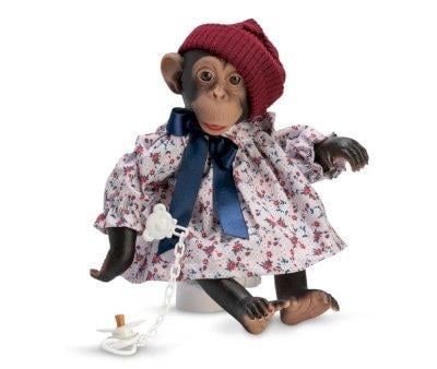 Lola Scimpanz Reborn con Vestito a Fiori