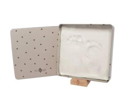 Box Quadrato Impronte Jolis Coeurs