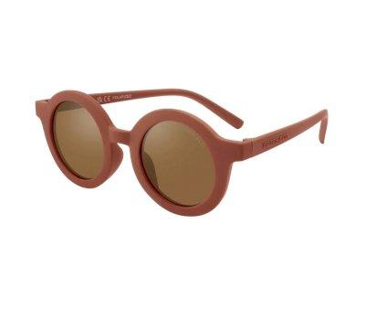 Gafas de Sol Flexibles Polarizadas New Round (18m-8 aos) Cinnamon