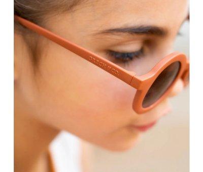 Gafas de Sol Flexibles Polarizadas New Round (18m-8 aos) Cinnamon