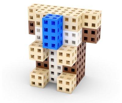300 Pezzi Costuzione Meli CUBE EDU