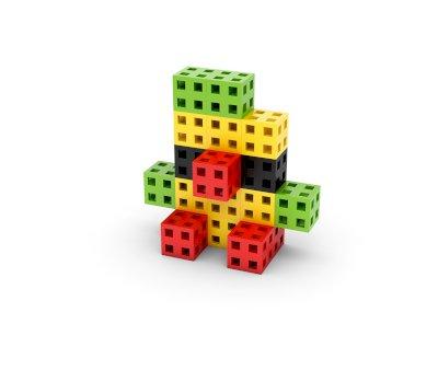 100 Pezzi Costuzione Meli CUBE
