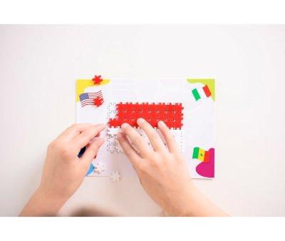 Peas de Construo Minis Tematic Flags