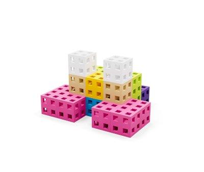 100 Pezzi Costuzione Meli CUBE Pink