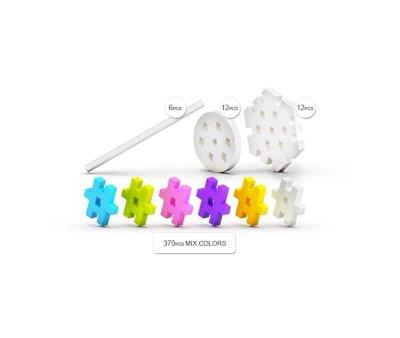 400 Pezzi Costructor Basic Pastel