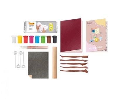 DIY Kit Pasta da Modellare Air Dry & Clips