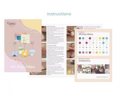 DIY Kit Pasta da Modellare Air Dry & Clips