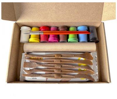 DIY Kit Pasta da Modellare Air Dry & Clips