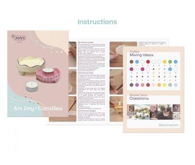 DIY Kit Pasta da Modellare Air Dry & Candles