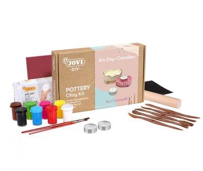 DIY Kit Pasta da Modellare Air Dry & Letter Stamps