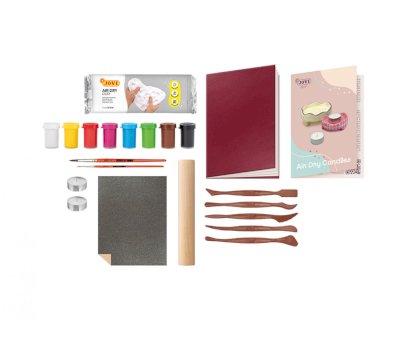 DIY Kit Pasta da Modellare Air Dry & Letter Stamps